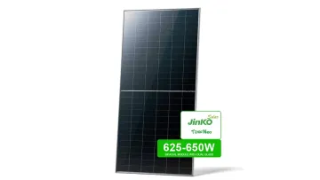 High PV Efficiency 625~650W N Type Bifacial Solar Panels with Topcon Technology for Solar System1