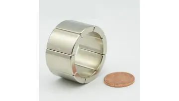 N50 Custom Iman Powerful NdFeB Super Strong Permanent Magnetic Generator Industry Motor Neodymium Arc Magnet1