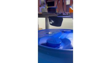 co2 laser marking machine for plastic bucket