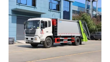 High-Capacity Dongfeng 4X2 10-12cbm Medium Waste Collector Truck1