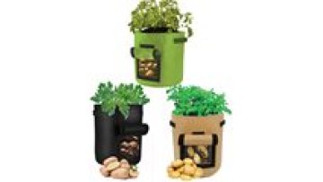 Soft-sided Plant Pots Non Woven Fabric Pot Grow Bags With Soft Felt-Like Texture That Promote Air Root Pruning1