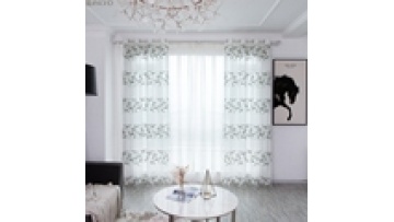 modern curtains for hotels Embroidery sheer turkish curtains embroidery for the living room1