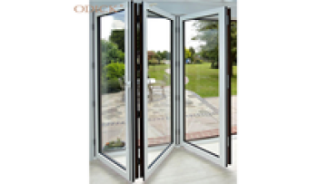Thermal break aluminum folded door interior sound proof heat insulation exterior bifold doors accordion door1