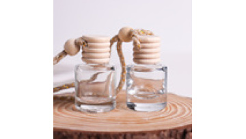 8ML Empty Car Hanging Air Freshener with Wooden Lid1