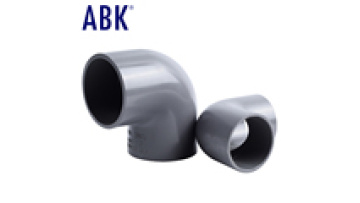Custom Plastic Pipe  for Water Supply Tube 90 Degree Elbow Pipe Fittings PVC1