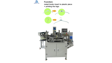 Semi-automatic coated hanger making machine