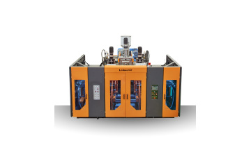 three cavities extrusion blow molding machine