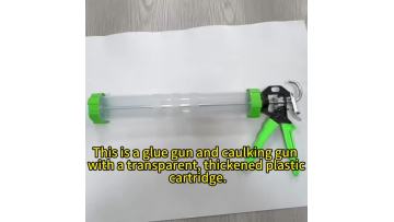 Useful transparent barrel glue gun