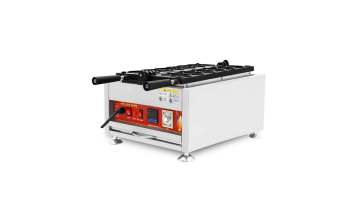 208 digital fish waffle machine 