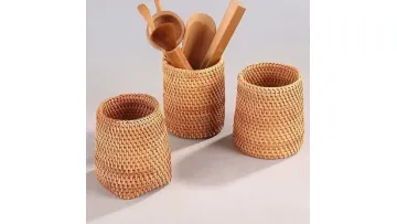 Bamboo Kitchen Fruit and Vegetable Drain Basket1