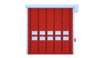 Seppes Large Place Rapid Fast Folding Professional Electric High Speed Pvc Door Hs Code/Fast Door1