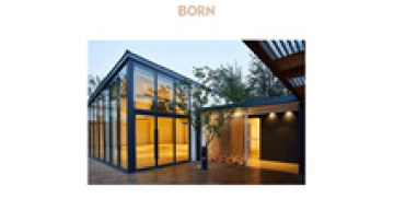 Hexagonal Lean-to Glashaus Pergola with Bubble Victorian Design1