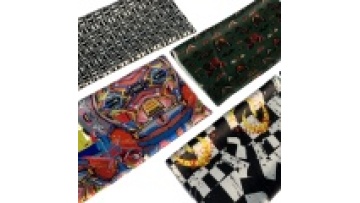 Fashion Imitation Zebra Digital Print Polyester Silk Printed Satin Fabric For Pillowcase hairband eye Mask Dress1