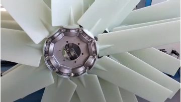 NYLON P5Z 9 blades fan impeller 