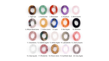 SP1788-10X12MM Hollow Oval Bead Drilled Side Hole 1PCS