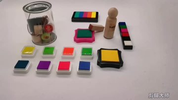 children cradt watercolor stamp ink pad