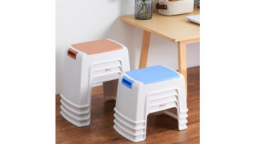 Portable Non-Slip Plastic Step Stool for Home and Daily Use