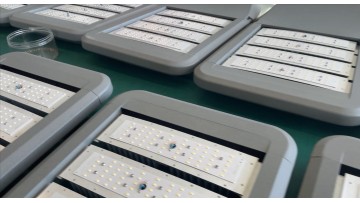 LED module street lights factory scene