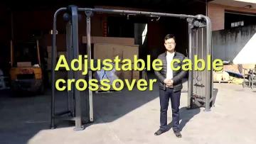 Cable croddover machine