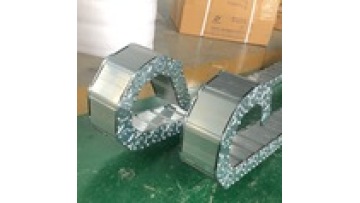 High quality fully enclosed Flexible Steel Cable Drag Chain for Transport and Construction Machinery1