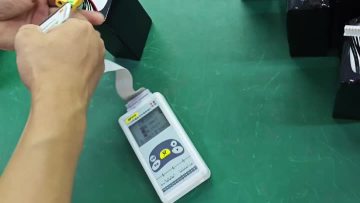 Battery data testing process