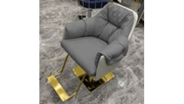 Wholesale Free sample Lifting rotating stainless steel PU leather beauty salon hair cutting swivel styling barber chair1