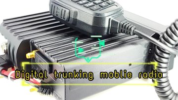 ETMY AP3800 25w DMR NXDN PDT Tier 3 Trunking Digital IP54 Two Way Mobile Radio GPS Car Mounted Walkie Talkie1