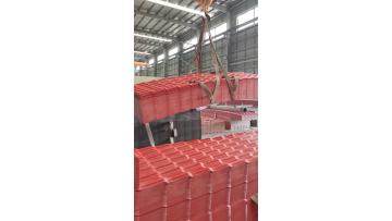 ASA roof tile loading