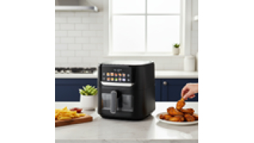 Big Direct Touch Color Screen 10 Menus Multi-functional 7L Real Big Capacity Oil Free Family Use Cost-effective Air Fryer1