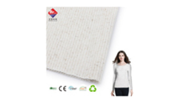 Recycled 6*4 Ribbed Hacci Fabric Polyester Linen Spandex Customizable 270gsm Stretch Dyed Washed Knitted Fabric for Garment1