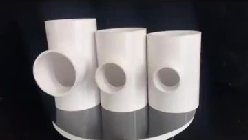 PVC reducing tees