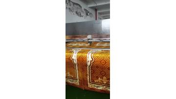 Print embossed muslim prayer mat machine