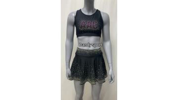 bra and skirt