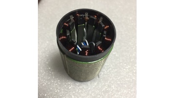 Internal stator winding