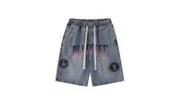 Hot Summer Jeans breathable Fit Baggy Jeans Short Dark Denim Shorts For Men1