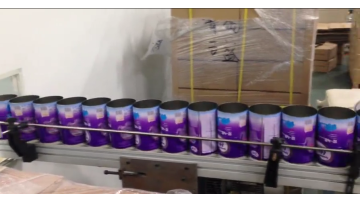Automatic flanging beading seaming milk powder can making production line machine