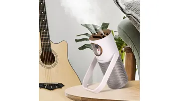 Mini Desktop Air Purifier with Magic Crystal Dual Spray Humidifier1