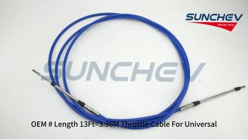 Length 13Ft=3.96M Throttle Cable