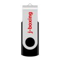 128GB USB 2.0 Flash Drive 64GB 32GB Metal Swivel USB Memory Stick 16GB 8GB Thumb Storage Pendrive for PC Mac Laptop Tablet Black