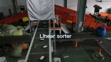 Linear logistics sorting machine