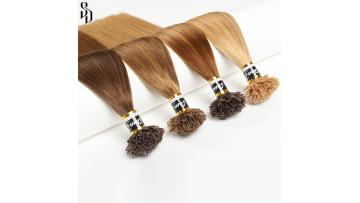 Wholesale u tip human hair extensions bone straight u-tip russaian hair extension vendors cuticle aligned virgin remy hair u tip1