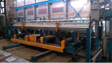 Cantilever steel Pipe Palletizing And Strapping Unit