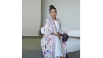 New Arrival Women's Dress Open Abaya Set with Hijab Scarf Shawl Floral Islamic Clothing for Eid Daily Wearing1