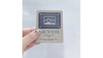 Multi process combined characteristic aesthetic label
