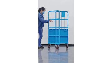 The foldable three door Yamalan logistics trolley
