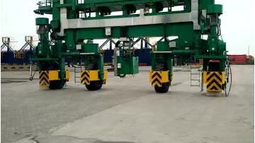 Application of  motot push rod in automatic wharf