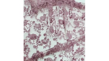 online pink brocade and lace fabrics embroidery lace fabrics for dress fabric1