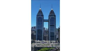 Fuling Cinema was measured and designed by TianGe Acoustic Group