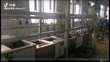 Automatic ultrasonic cleaning machine
