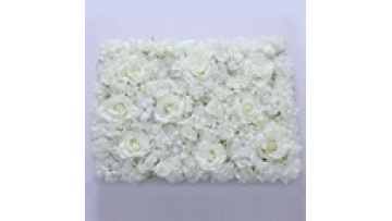 Factory Sale: Cheap Wedding Decor Plastic Artificial Flower Wall1